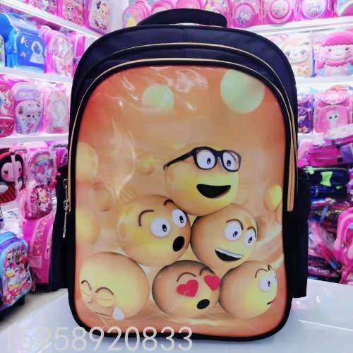 Schoolbag Backpack Cartoon Schoolbag Backpack 3D Bag Children‘s Bags School Bag Gift Bag Trolley Schoolbag