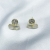 High-End Simple Temperament Fine Pearl Shining Diamond Silver Pin Earrings Korean Internet Celebrity Niche Design Earrings Female Stud Earrings