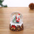 A Variety of 6.5cm Santa Claus Snowman Water Ball Hand-Cranked Christmas Eve Gift Transparent Snowflake Ball Desktop Decoration