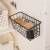 Storage Basket Wall-Mounted Bathroom Kitchen Storage Gadget Basket Rack Punch-Free Storage Basket