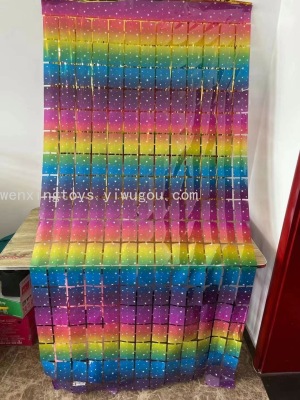Factory Direct Sales Best-Seller on Douyin Net Red Plaid Rain Forest Multi-Color Rain Forest