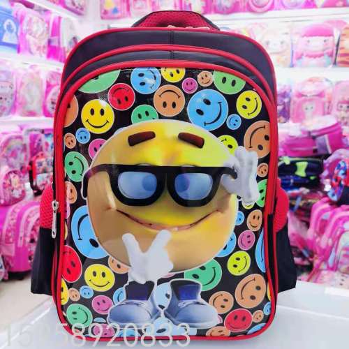 school bag backpack cartoon bag backpack 3d bag children bag student bag gift bag trolley school bag