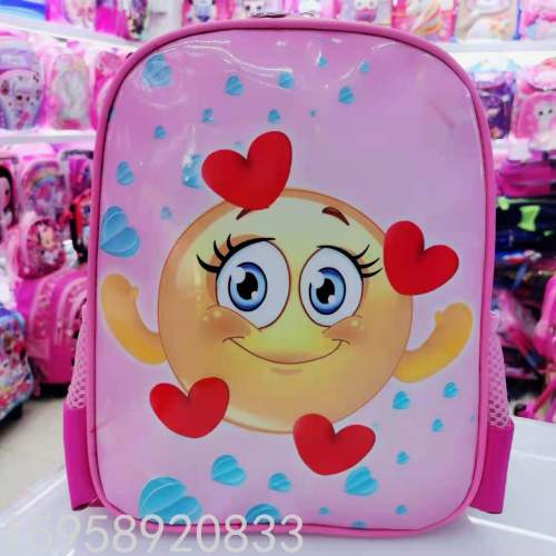 School Bag Backpack Cartoon School Bag Backpack 3D Bag Children Bag Student Bag Gift Bag Trolley School Bag