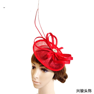 EBay Hot Sale at AliExpress European and American Fashion Boutique Top Hat Catwalk Show Handmade Headdress Banquet Party
