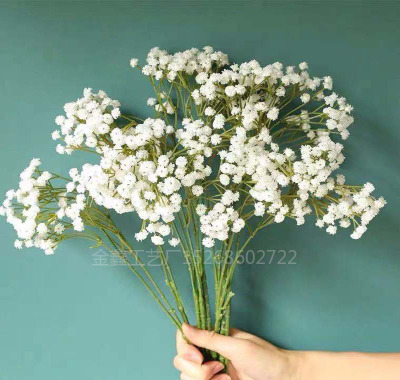 Artificial  Flowers  False Baby's Breath Gypsophila Wedding Decoration Birthday DIY Photo Props Flower Heads Branch