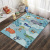 Factory Wholesale Crystal Velvet 3D Printing Children's Bedroom Crawling Cartoon Carpet Customizable Home Cartoon Carpet