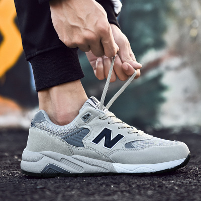New Bailun Men's Shoes Sports Shoes Co., Ltd Nbeia New NB Women's Shoes Running Shoes 580 Korean Style Student Shoes