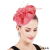 Hot Sale at AliExpress Imitation Linen Headdress High-End Ladies Jockey Club Company Annual Meeting Hair Accessories Feather Headwear European and American Style