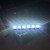 New LED Work Light 18W Single Row 6 Beads Red and Blue Flash Strip Light Truck off-Road Vehicle Modification 12v24v 