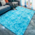 Cross-Border Long Hair Tie-Dye Gradient Carpet Plush Bedside Bedroom Blanket Wish Amazon European Home Living Room Floor Mat