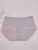 Popular Solid Color Mid-Waist Letter Modal Girl Underwear Soft and Comfortable Lace Edge Women's Briefs