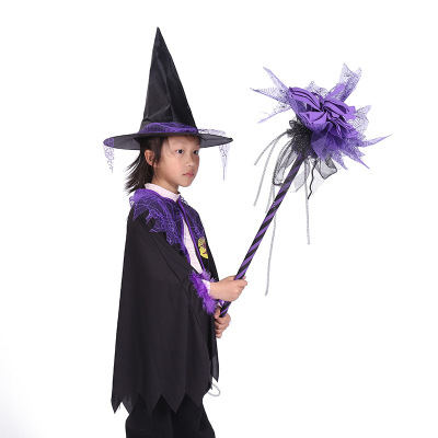 New Halloween Cloak Set 61 Performance Wear Little Witch Cloak Set Cosplay Stage Wear Props