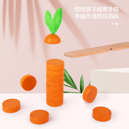 cross-border new children‘s early education simulation carrot elimination music game puzzle cutting music boys and girls interactive toys