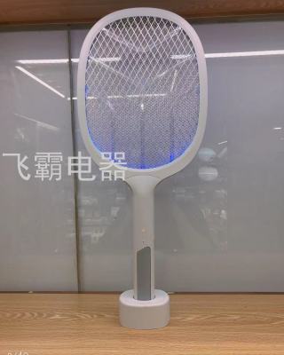 Two-in-One Electric Mosquito Swatter Lithium Battery Charging Electric Mosquito Swatter Vertical Electric Mosquito Swatter
