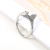 Personalized, Stylish and Simple Mermaid Tail Open Index Finger Ring Female Fashion Korean Style Internet Celebrity Ins Normcore Style Ring