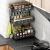 Factory Direct Kitchen Storage Rack Wall-Mounted Punch-Free Countertop Dual-Use Seasoning Rack Home Kitchen Storage Rack