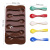 Cross-Border Hot Selling 6-Piece Spoon Soup Spoon Silicone Chocolate Mold Household Creative Mousse Cake Baking Mold