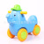New Children's Scooter Children Walker Cartoon Big and Small Elephant Four-Wheel Music Light Male and Female Baby Luge