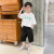 Huzhou Woven Children's Clothing Boys' Suit Summer 2021 New Korean Style Children and Teens Short Sleeve Fashion Brand Children's Two-Piece Suit