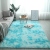 Factory Wholesale Silk Hair Tie-Dyed Non-Slip Floor Mat Bedroom Living Room Full Carpet
