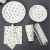 New Bronzing White XINGX Paper Cup Paper Pallet Tissue Knife, Fork and Spoon One-Time Party Decoration Set
