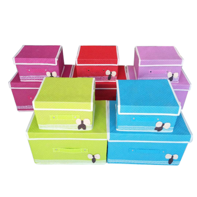 Non-Woven Fabric Storage Basket Storage Box Home Storage Box Toy Storage Basket Storage Basket