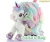 Unicornbag Unicorn Backpack Tie-Dyed Rabbit Fur Pegasus Cartoon Schoolbag Foreign Trade Hot Selling Wings Unicorn