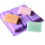 Cross-Border Hot Selling 6-Piece Square Silicone Cake Mold Household Chocolate Mousse Pudding Handmade Soap Baking Mold