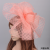 Exaggerated Large Mesh Head Flower Bowler Hat Jockey Club Headdress Catwalk Show Model Watch Show Hair Styling Head Clip