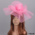 Exaggerated Large Mesh Head Flower Bowler Hat Jockey Club Headdress Catwalk Show Model Watch Show Hair Styling Head Clip