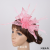 Cambric Top Hat Feather Flower Mesh Cap Bridal Headwear European and American Stylish Hair Accessories Top Hat Cambric Headwear