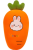 down Cotton Carrot Pillow Plush Toy Cute Bunny Ragdoll Super Soft Gift Female Ins Same Style