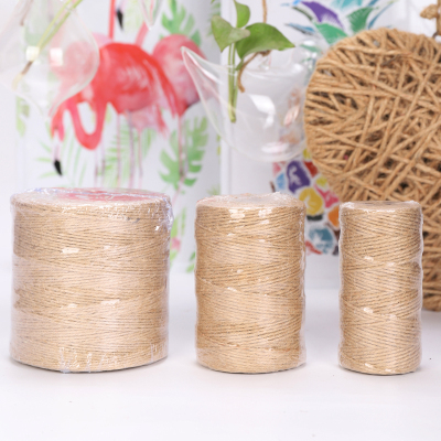 Jute Rope Twine Rope Handicraft DIY Material Rope Kindergarten Environment Decoration Binding Retro Hemp Rope