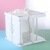 Translucent Cake Box White Blue Pink 681012-Inch Birthday Baking Packaging Single Double plus High-Rise Three-in-One Box