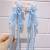 Children's Ancient Costume Headdress Buyao Tassel Super Fairy Princess Hair Accessories Antique Style Ribbon Hairpin Ancient Han Chinese Clothing Accessories for Girls
