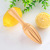Manual Beech Lemon Press Juicer Unpainted Solid Wood Lemon Cone Kitchen Baking Supplies Log Squeezing Juice Tool