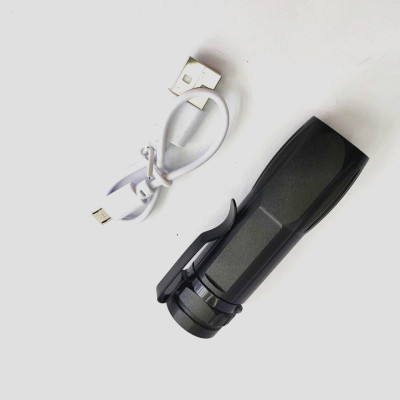 New Portable Flashlight Led Rechargeable Mini Household Power Torch