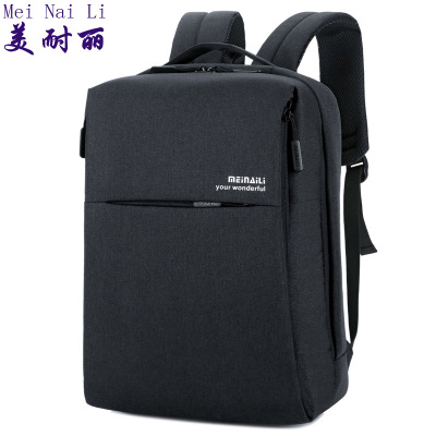 Wholesale Customized New Product Waterproof Nylon Multi-Function USB Portable Laptop Business Men's Backpack Computer Bag