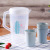 Summer Plastic Water Bottle Set One Pot Four Cups Cold Water Bottle Tea Set Creative Water Pitcher Promotion Gift Customization