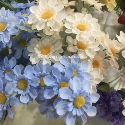 Daisy Non-woven Fabrics Flower Bouquet Artificial Flowers high quality valentines home decoration accessories wedding