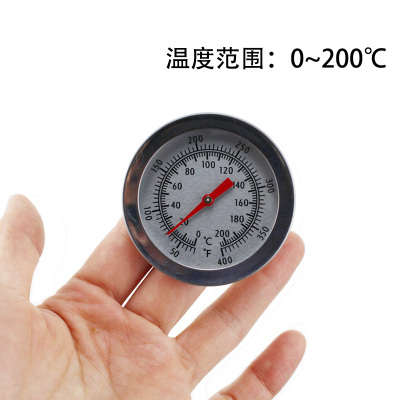 Resistant Stainless Steel Deep Frying Pan Food Kitchen Thermometer Oil Temperature Meter Oil Thermometer Thermometer