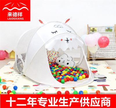 New Children's Indoor Color Matching Automatic Pop-up Game Tent Cartoon Children's Outdoor Toy Play House Artifact