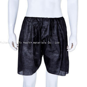 Factory Direct Disposable Boxer Briefs Non-Woven Sauna Pants Disposable Non-Woven Shorts