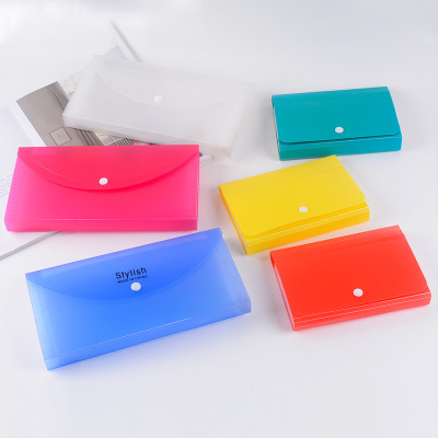Factory Hot Wholesale Candy Color Bill File Holder