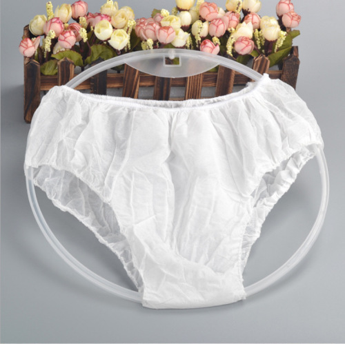 Disposable Nonwoven Underwear Beauty Salon Sweat Steaming Restaurant Sauna Travel Paper Diaper Thickened Briefs Unisex