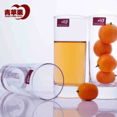 Deli Es1003 Helicopter Glass Juice Cup Tea Cup Wine Glass 220ml Hotel Supplies Wholesale