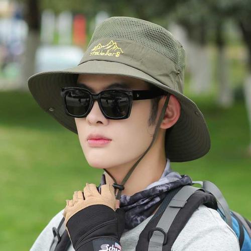 men‘s hat summer mesh spring and autumn climbing hat fishing hat men‘s summer sunshade sun-proof bucket hat cool hat