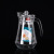 Hot-Selling Big Belly Octagonal Duckbill Vertical Bar Cold Water Bottle Heat-Resistant Glass Large Capacity Juice Water Pitcher Side Leakage Prevention