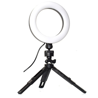 Live Streaming Fill Light Mobile Phone Holder LED Ring Light Beauty Lamp Anchor Selfie Shake Acolight Camera Tripod