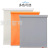 Office Bathroom Bathroom Waterproof Curtain Shading Kitchen Curtain Curtain Household Hand Pull Punch-Free Shutter